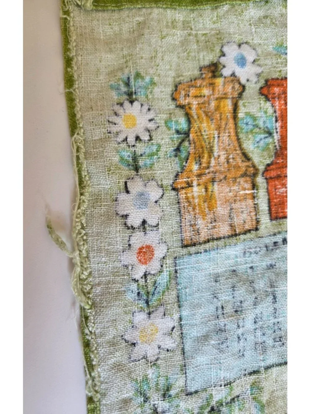 Vtg 1972 Tea Towel 